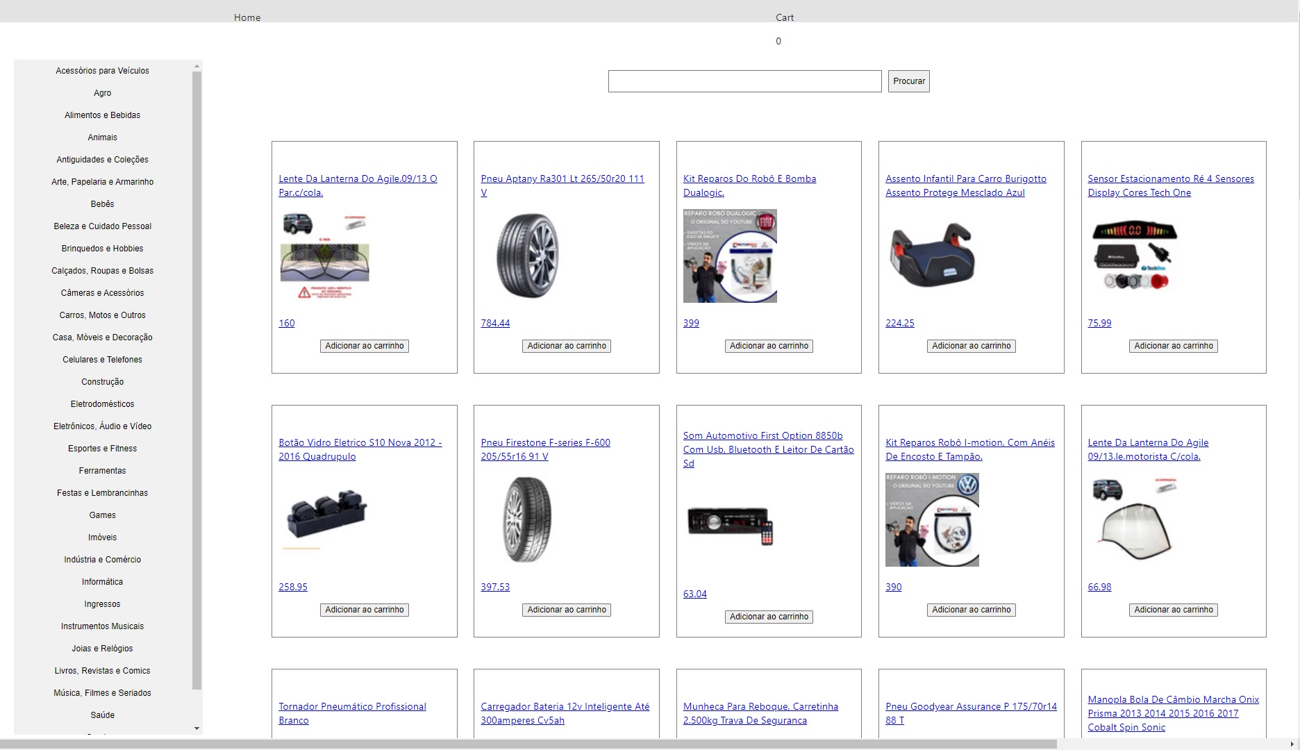 Projeto Online Store